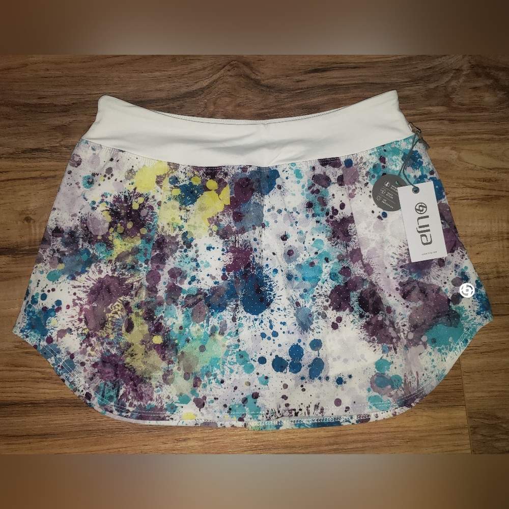 Lija Women's Athletic Shorts - Multicolor Splash